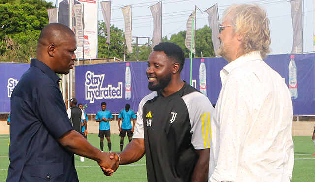 Minister of youth and sports visits Juventus Academy Ghana